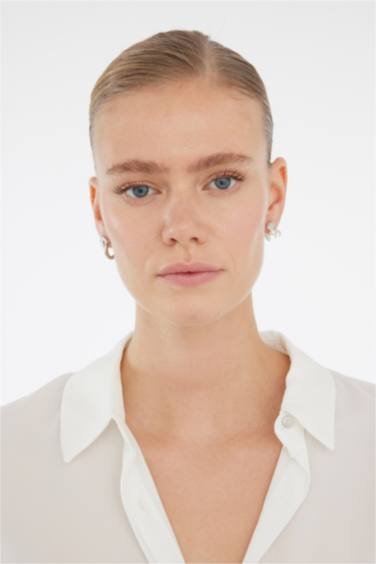 Woman 3 Piece Silver Earrings