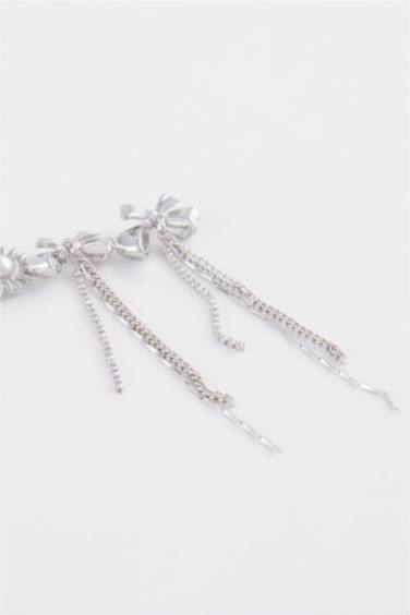 Kadın 2'li Silver Küpe