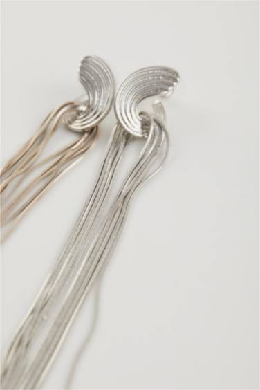 Kadın Sallantılı Silver Küpe