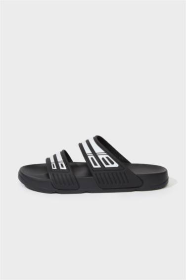 شبشب رجالي إيفا بكعب مسطح بشريط مفرد