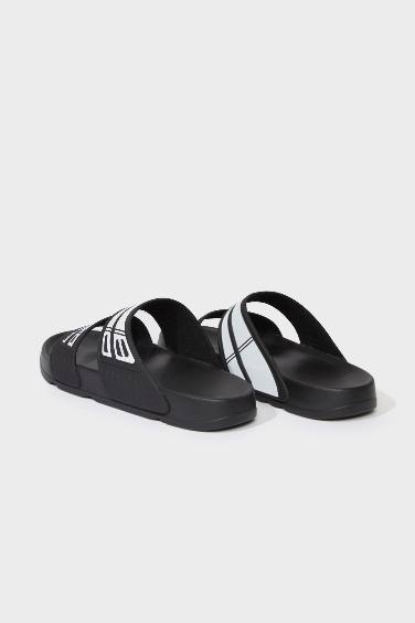 شبشب رجالي إيفا بكعب مسطح بشريط مفرد