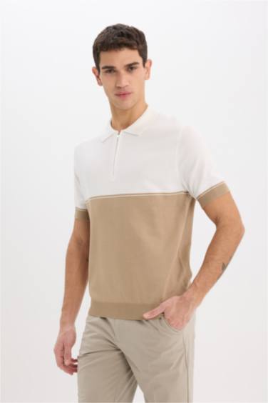 تيشيرت بولو تريكو نص ردن قصة عادية