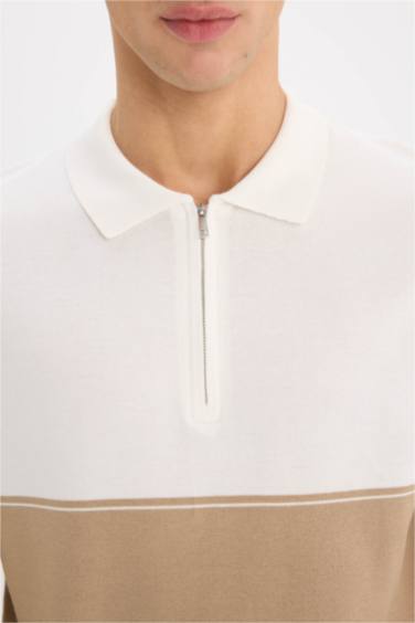 تيشيرت بولو تريكو نص ردن قصة عادية