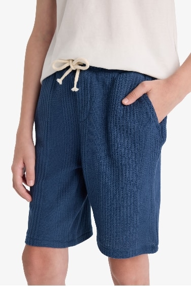 Boy Waist Elastic Shorts