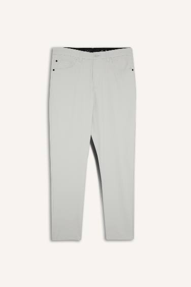DeFactoFit Slim Fit Dar Kesim Standart Paça Esnek Multifonksiyonel Dokuma Sporcu Pantolon