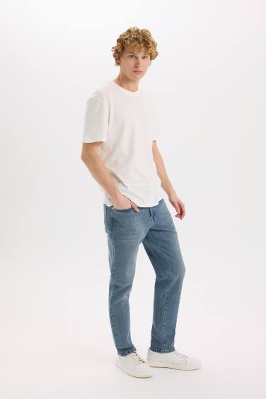 Super Skinny Hem Denim Trousers