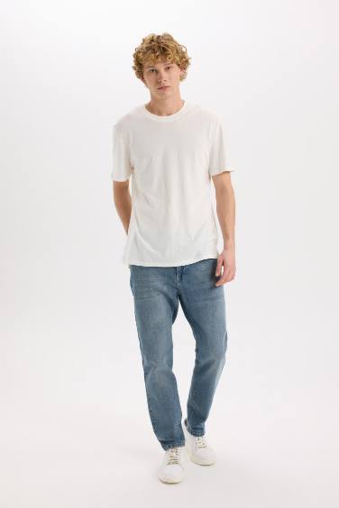 Super Skinny Hem Denim Trousers