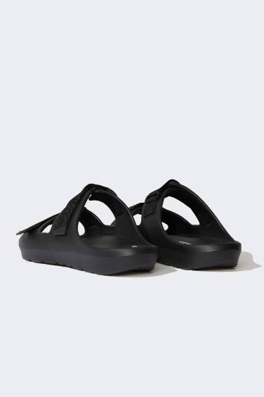 Erkek Düz Taban Çift Bantlı Eva Terlik