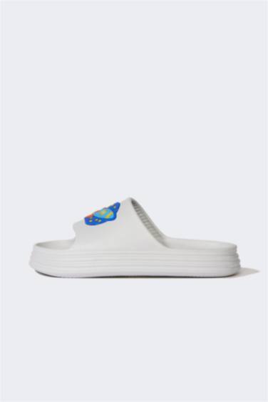 Boy Flat Base Single Band Eva Slippers