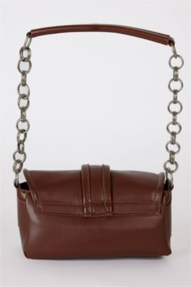 Woman Faux Leather Shoulder Bag