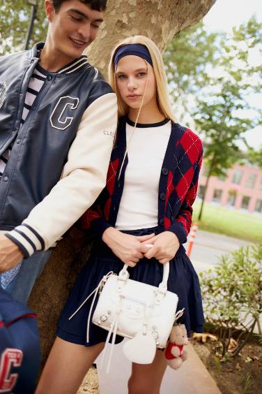 Женская сумка через плечо из искусственной кожи