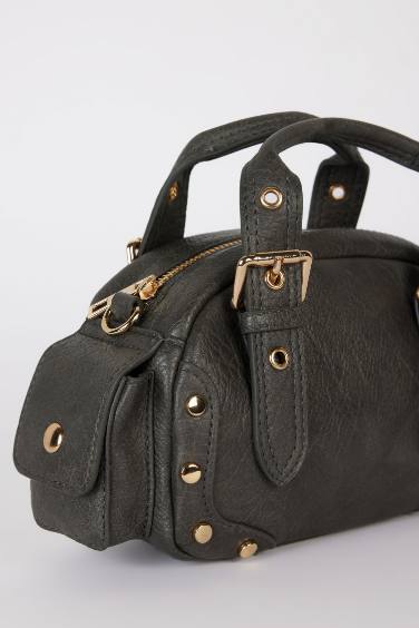 Woman Faux Leather Shoulder Bag