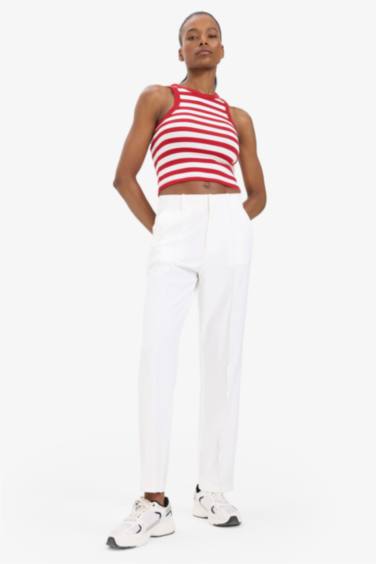 DeFactoFit Standard Fit Woven Trousers