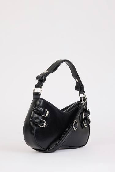 Woman Faux Leather Shoulder Bag