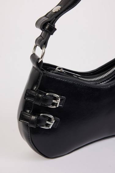 Woman Faux Leather Shoulder Bag