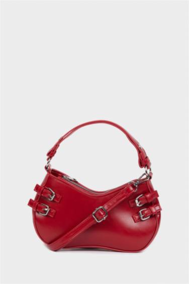 Woman Faux Leather Shoulder Bag