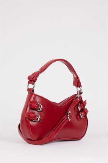 Woman Faux Leather Shoulder Bag