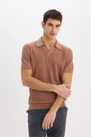 تيشيرت بولو تريكو نص ردن قصة عادية