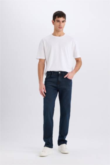 Джинсы стандартного кроя со средней талией и прямыми штанинами, Sergio