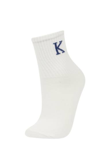 Длинные носки из хлопка для мальчиков, 5 пар