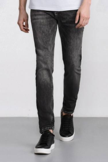 Carlo Skinny Fit Ekstra Dar Kalıp Normal Bel Ekstra Dar Paça Jean Pantolon