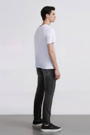 Carlo Skinny Fit Extra Slim Fit Regular Waist Jeans