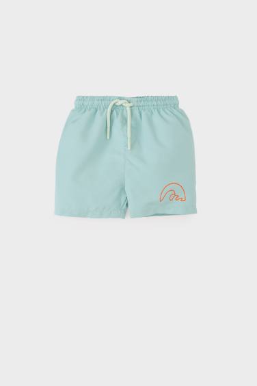 Baby Boy Printed Swim Shorts