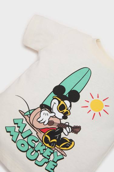 Baby Boy Disney Mickey & Minnie T-Shirt Shorts 2 Piece Set