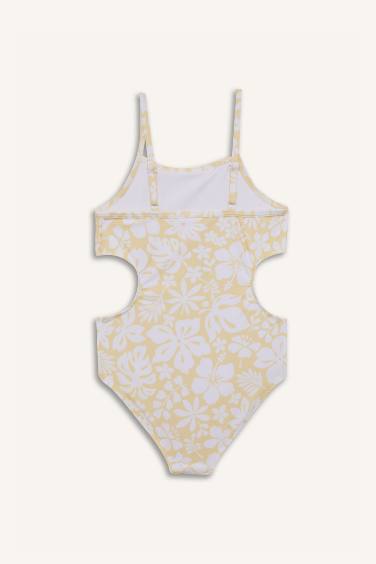 Цветочный купальник для девочек