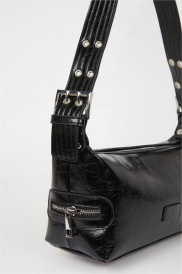 جنطة كتف نسائي منسوج