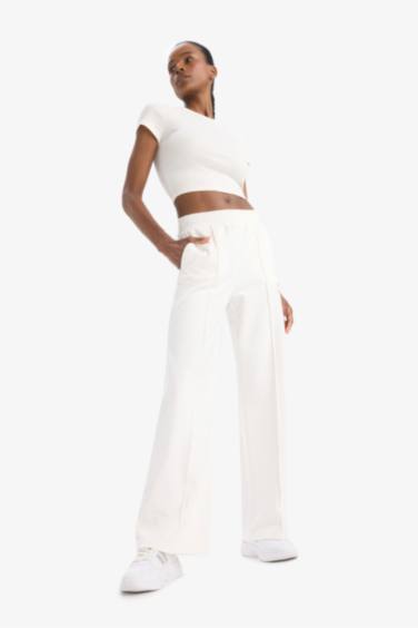 DeFactoFit Wide Leg Standard Length Sports Sweatpants