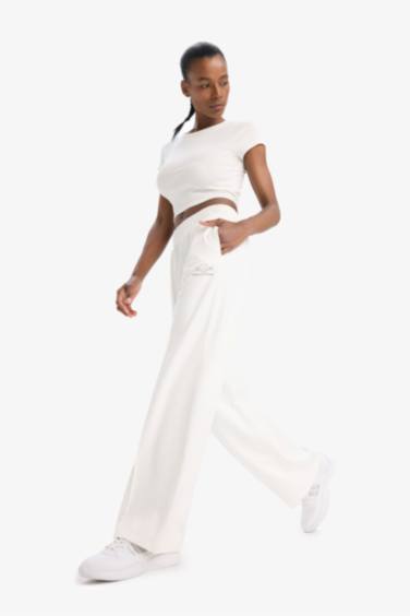 DeFactoFit Wide Leg Standard Length Sports Sweatpants