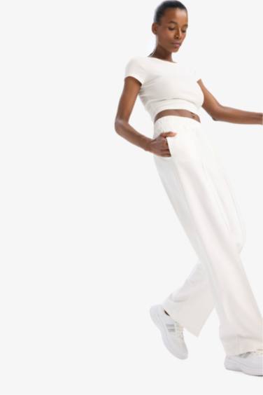 DeFactoFit Wide Leg Standard Length Sports Sweatpants