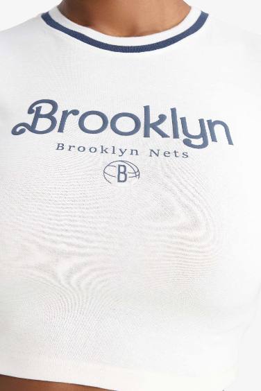 Футболка DeFactoFit NBA New York Knicks с круглым вырезом
