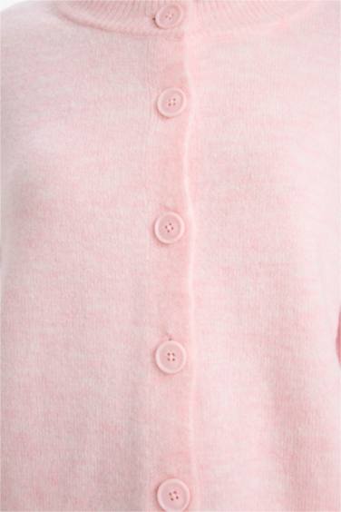 Кардиган Regular Fit с круглым вырезом