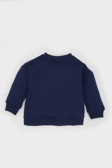 سويت شيرت بيبي اولادي قصة عادية بطبعة ديناصور