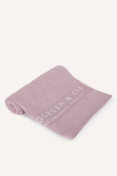 Desenli Pamuklu Plaj Havlusu