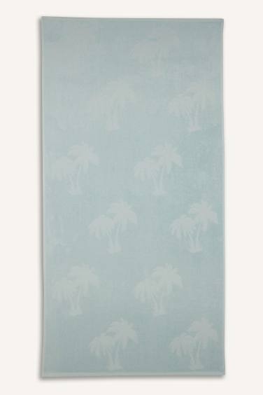 منشفة بحر نسائي قطن منقوش