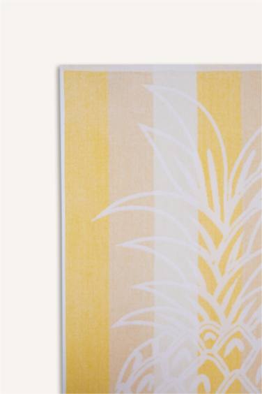 منشفة بحر نسائي قطن منقوش