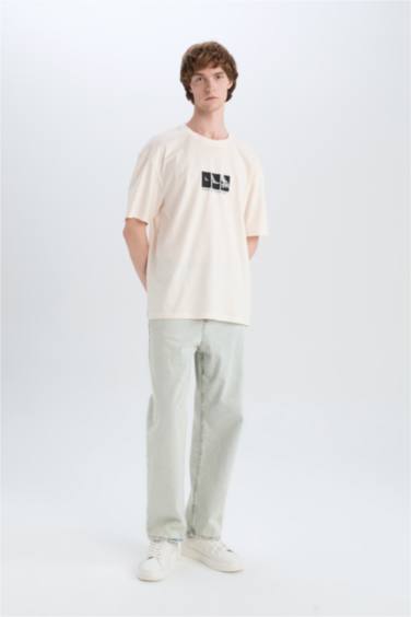 дөңгелек жаға минималл Қысқа жеңді футболка