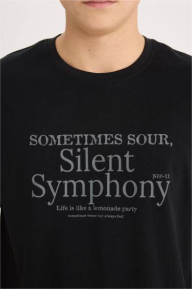 Regular Fit Crew Neck Short Sleeve T-Shirt