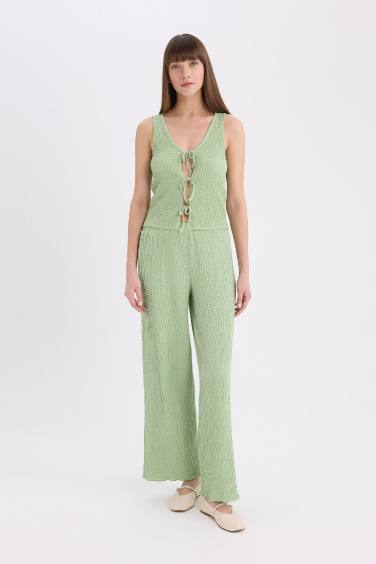 Әйелдерге қалыпты пішім v жаға Ішкөйлек