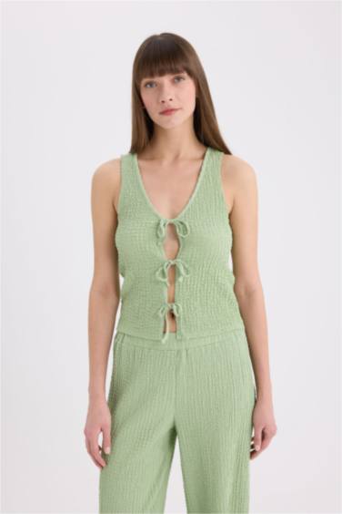 Әйелдерге қалыпты пішім v жаға Ішкөйлек