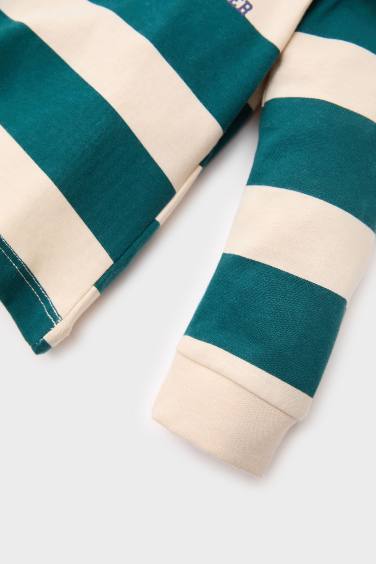 سويت شيرت اولادي بطبعة شعار قصة عادية ببطانة ناعمة