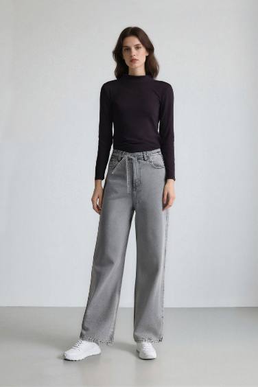 توب فيسكوز أسود سادة من Fall in Love