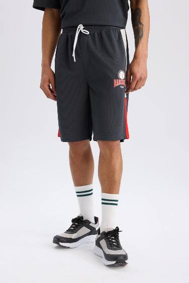 DeFactoFit Standard Fit Sports Tulle Shorts