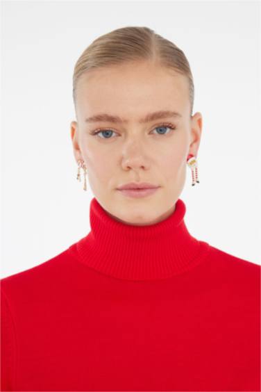 Kadın Yılbaşı Temalı 3'lü Küpe