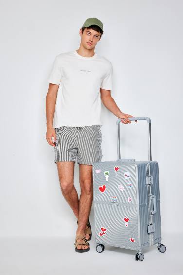 Cotton Regular Fit Crew Neck Printed T-Shirt