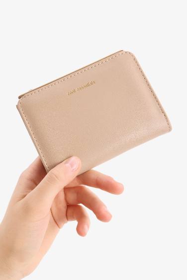 Portefeuille en simili cuir pour femme