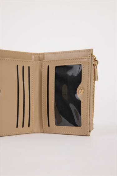 Portefeuille en simili cuir pour femme